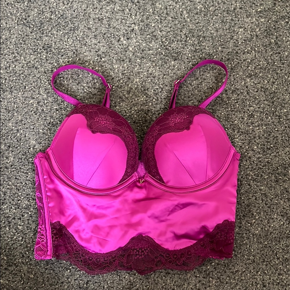 VS Pink Lace Bralette